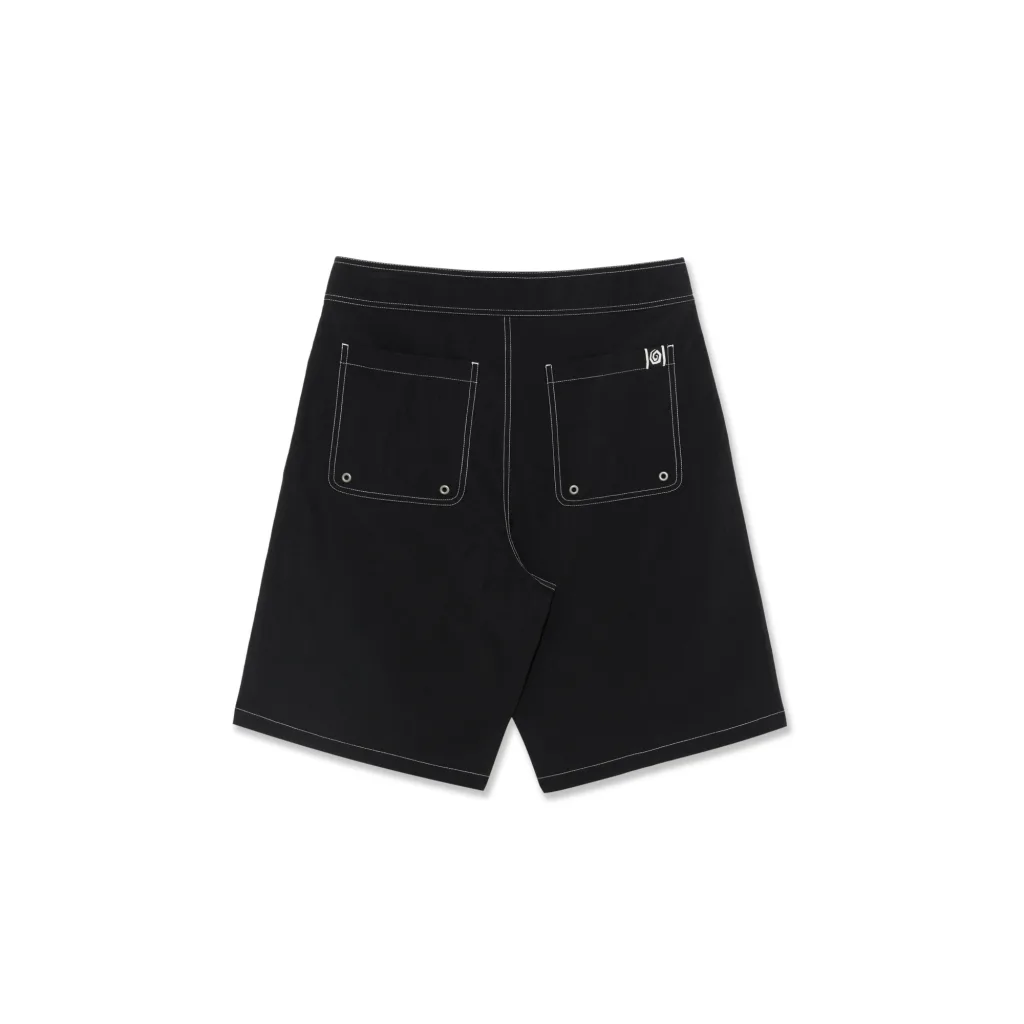 Polar Skate Co SU23 Spiral Surf Swim Shorts Black 2
