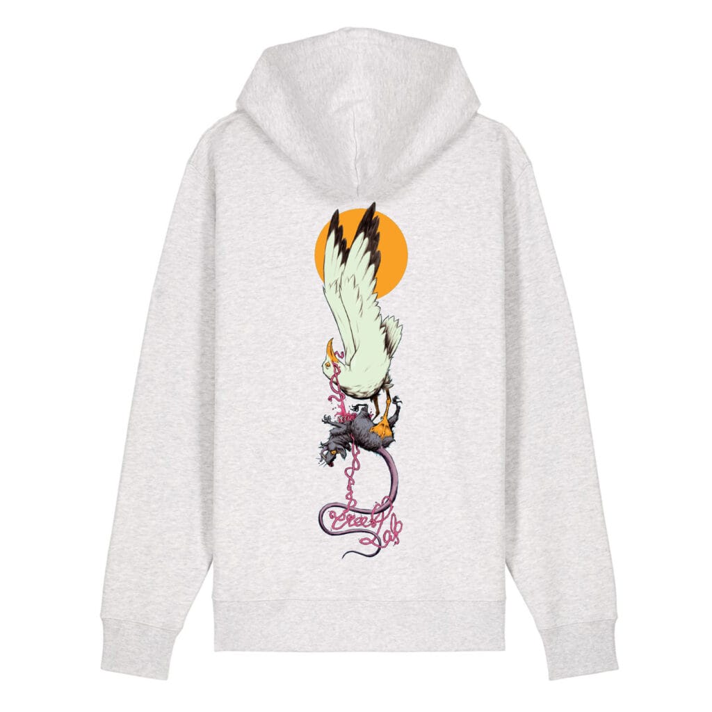 Streetlab Seagulp grå hoodie 2 copy