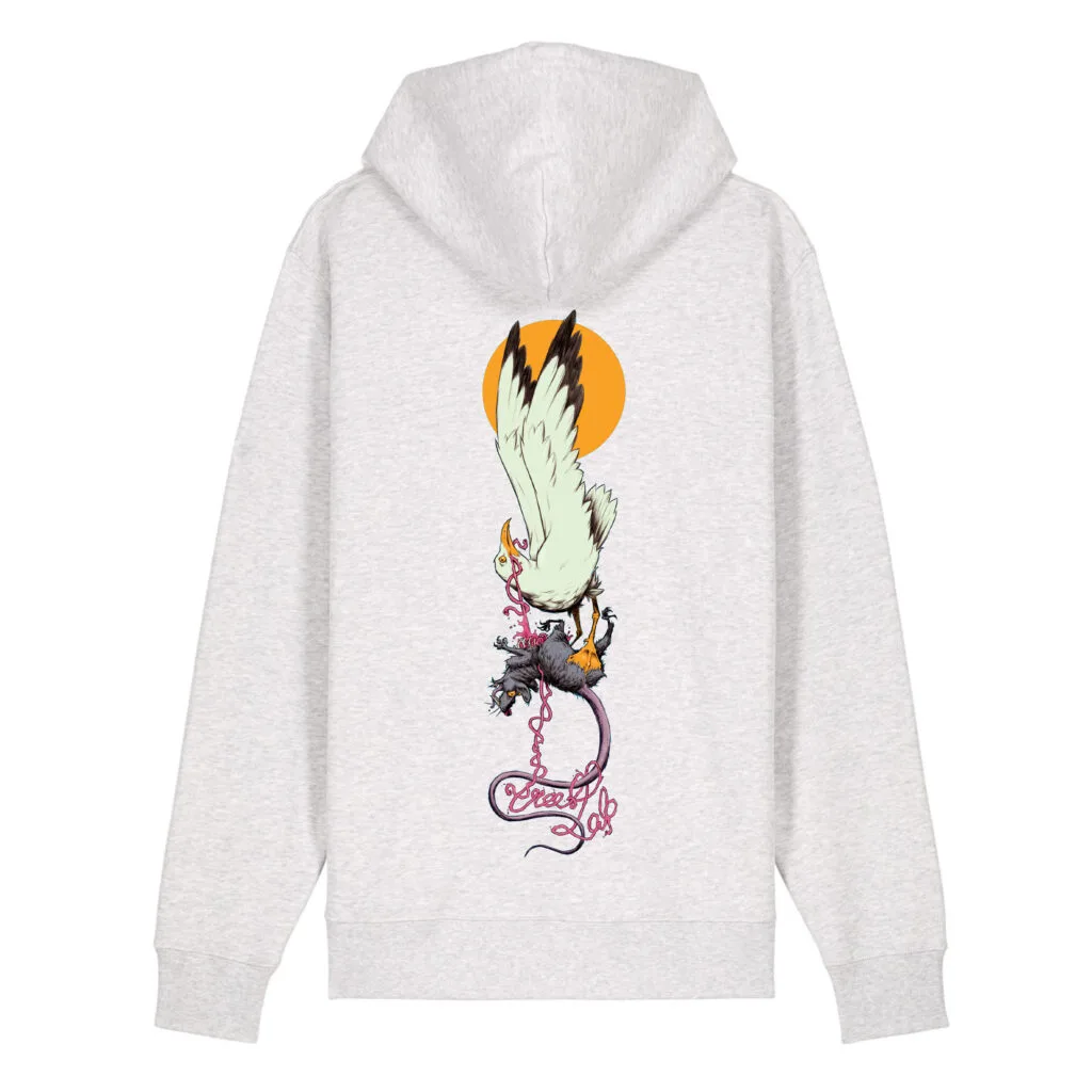 Streetlab Seagulp grå hoodie 2 copy