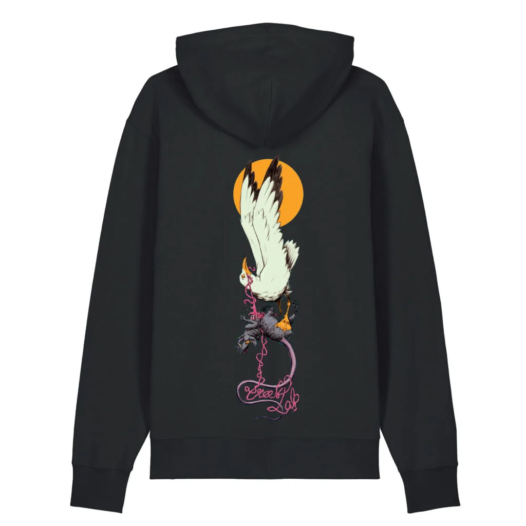HEM Streetlab Seagulp svart hoodie 2 copy