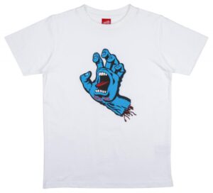 Youth Screaming Hand T-Shirt - White - Bild 3