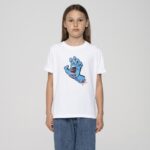 Youth Screaming Hand T-Shirt - White