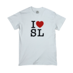 I Love SL Tee - White