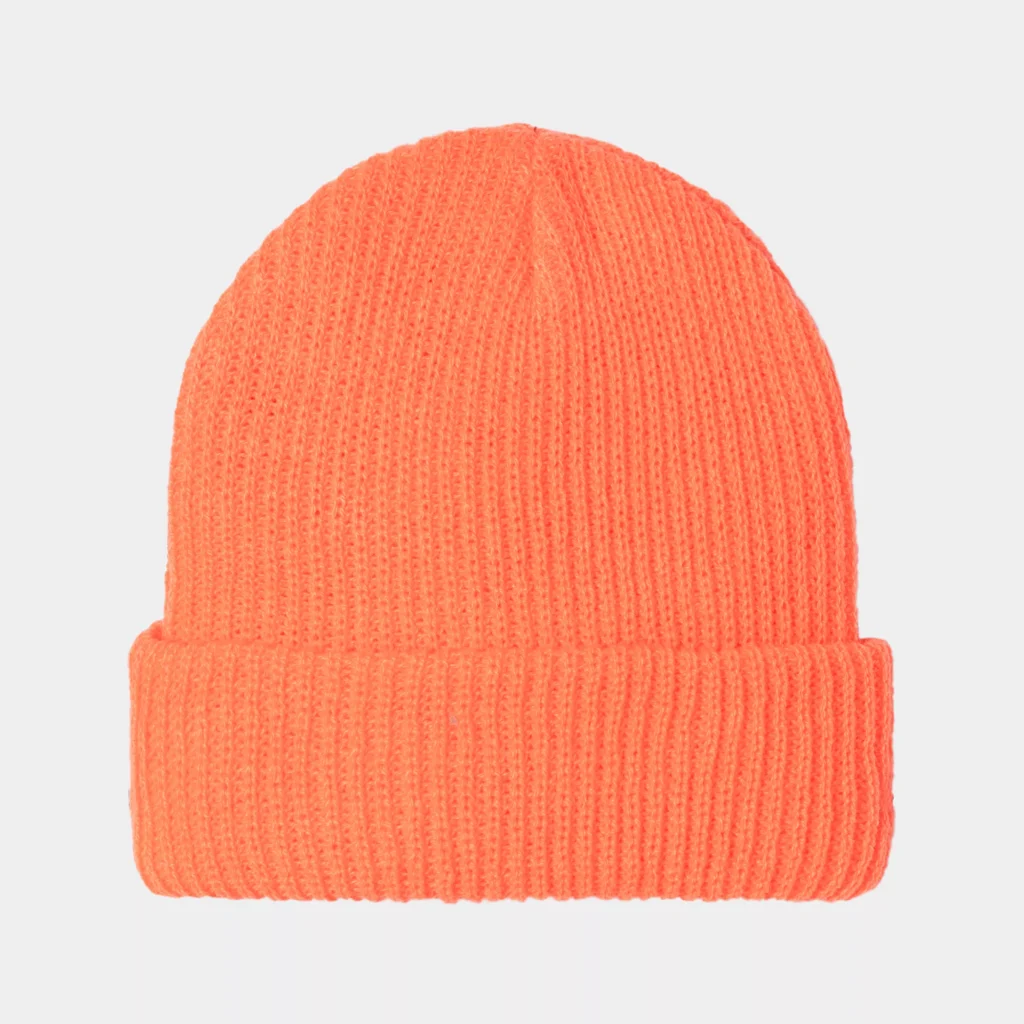 industry beanie lumo orange black 236 1