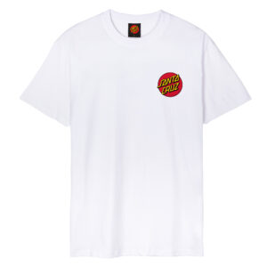 Classic Dot Chest T-shirt - White