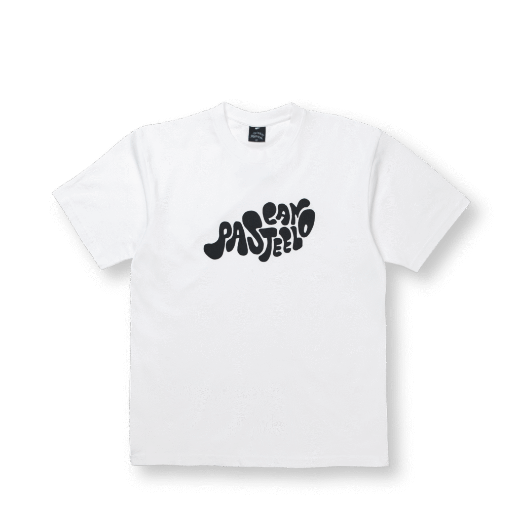 Can Script Tee White 1