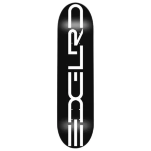 Tech Script - Black / White - 8"
