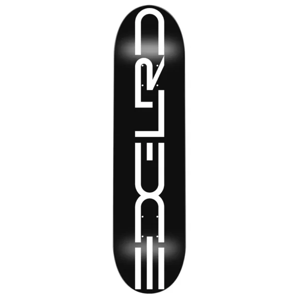 Tech Script - Black / White - 8"
