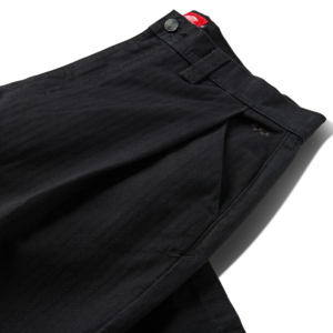 Skate Loose Pleated Pant - Black - Bild 3