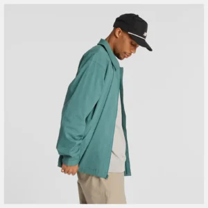 Numeric Coaches Twill Jacket - New Spurce - Bild 2