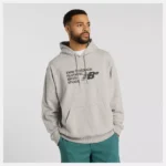 Numeric French Terry Logo Hoodie - Athletiv Grey