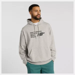 Numeric French Terry Logo Hoodie - Athletiv Grey