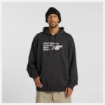 Numeric French Terry Logo Hoodie - Black