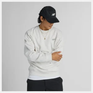French Terry Crew - Oatmeal Heather