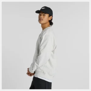 French Terry Crew - Oatmeal Heather - Bild 2