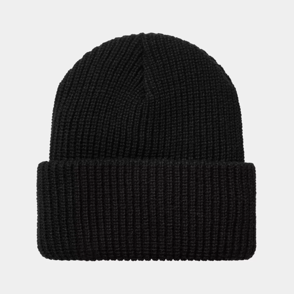 og heart train beanie black 397 3