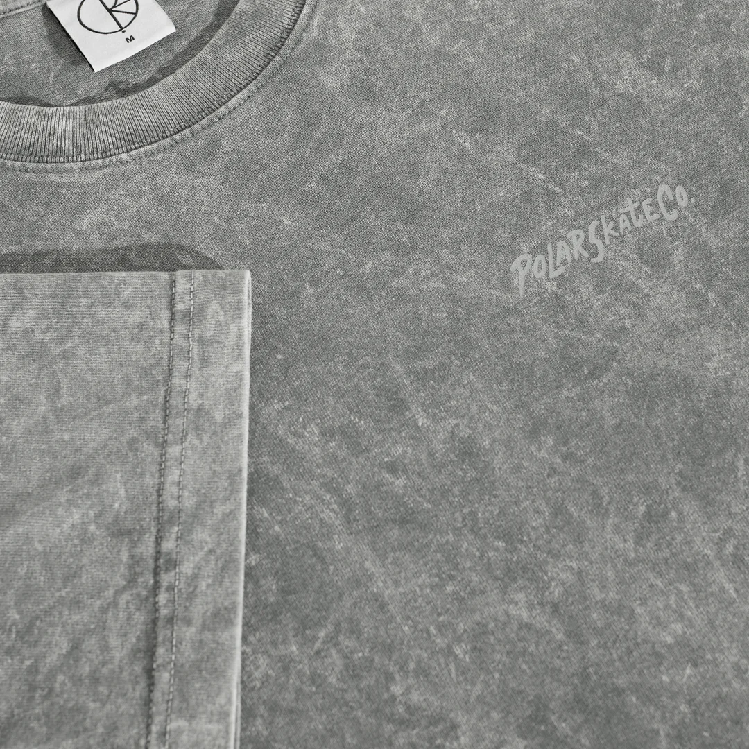 Polar-Skate-Co-SU25-Acid-Tee-Surf-Logo-Grey-3 Polar Skate Co SU25 Acid Tee Surf Logo Grey 3