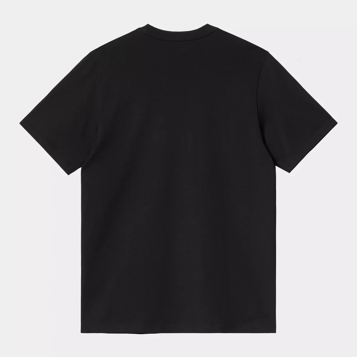 S/S Pocket Heart T-Shirt - Black / Black - Bild 2