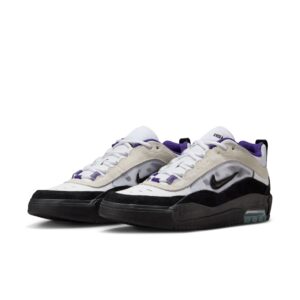 Air Max Ishod - WHITE / BLACK-COURT PURPLE-BLACK