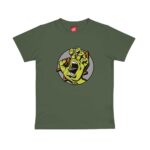 Youth Hand Dot T-shirt - Dark Moss
