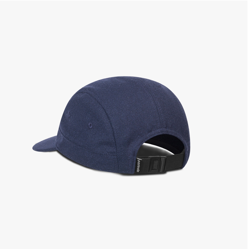 Wool Blend 5 panel Back Navy