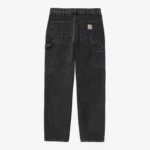 Single Knee Pant 'Smith' Denim - Black Stoned Washed