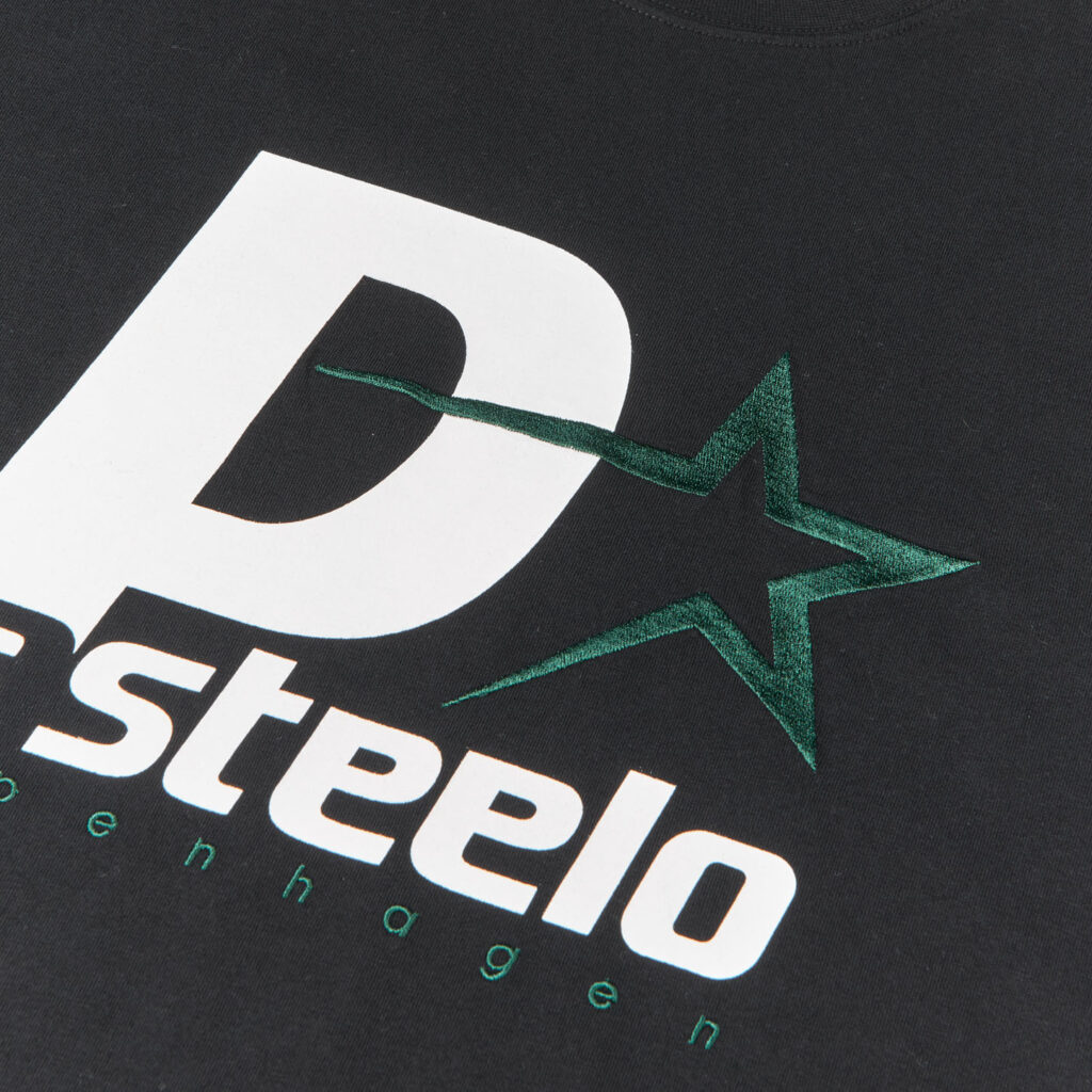 HEM P Steelo Tee Black Dark Teal 2