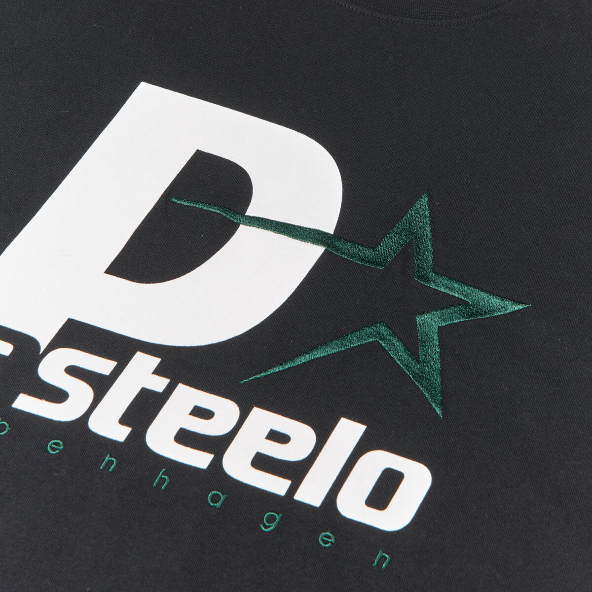 P STEELO TEE - BLACK / WHITE - Bild 2