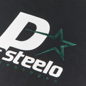 P STEELO TEE - BLACK / WHITE - Bild 2