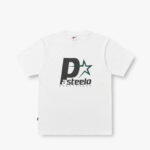 P STEELO TEE - WHITE / BLACK
