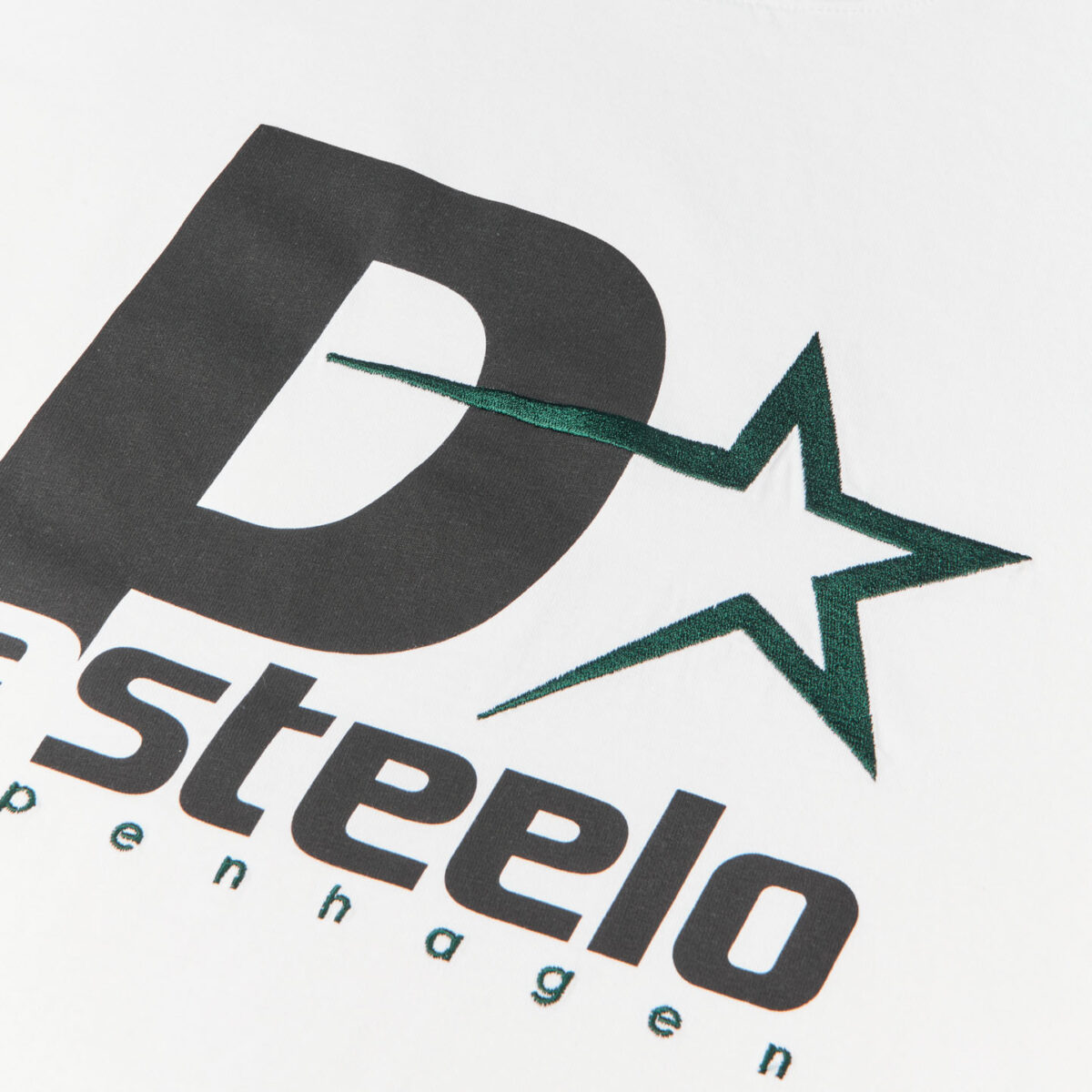 P STEELO TEE - WHITE / BLACK - Bild 2