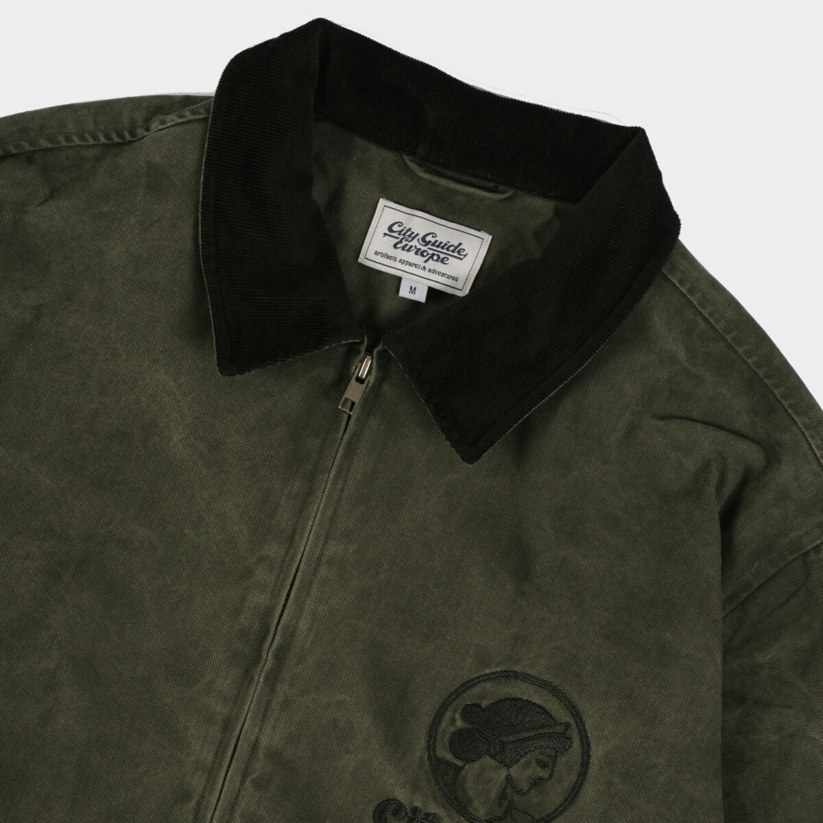 Porto Work Jacket - Washed Pine Green - Bild 4
