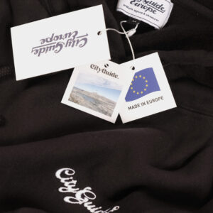 Script Embroidery Hoodie - Black/Ivory - Bild 4