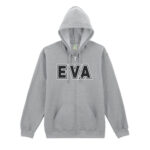 Army zip - Heather Grey