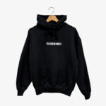 Street Print Hood - Black