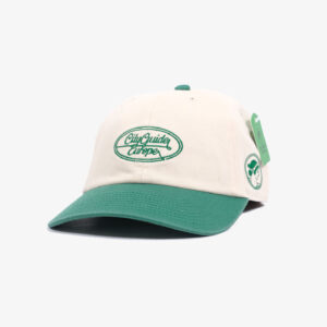 Garda Vintage Cap - Off-White/Green