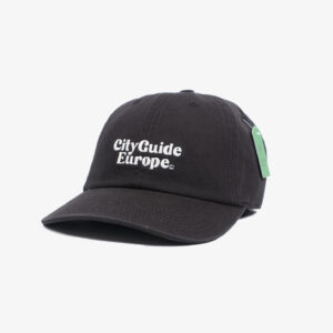 Papa Logo Cap - Black/Faded White