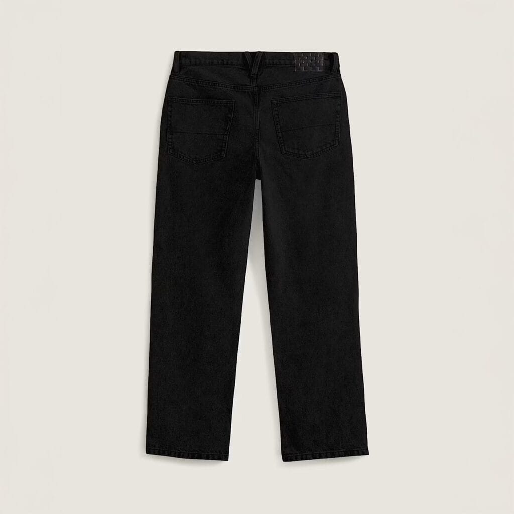 HEM Check5 Loose Denim Trousers VANS Black ALT1 stor