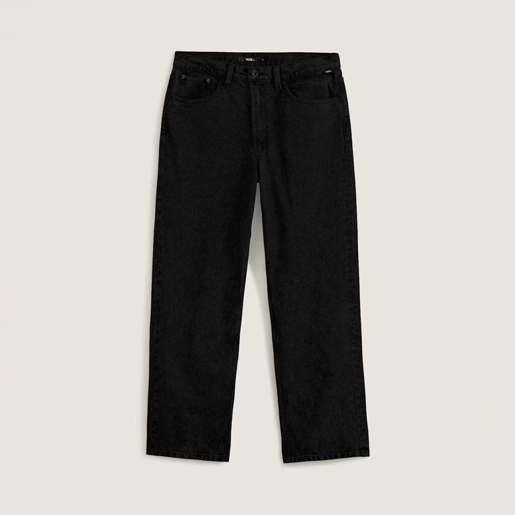 Check5 Loose Denim Trousers VANS Black HERO stor