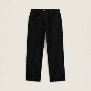 CHECK-5 LOOSE DENIM - BLACK
