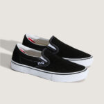 SKATE SLIP-ON - BLACK / WHITE