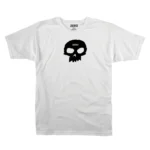 Single Skull S/S - White / Black