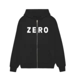 Army Zip Up - Black / White