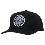 CLASSIC 87 SWIRL PATCH STRAPBACK - BLACK