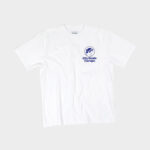 Heroine Embroidery T-Shirt - White/Blue