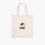 Heroine Embroidery Tote Bag - Natural/Black