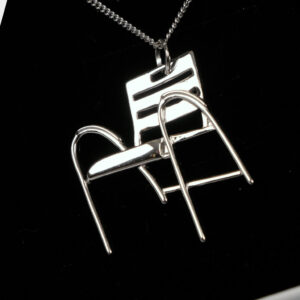 La Chaise Bleue Silver 55cm Necklace - Bild 2