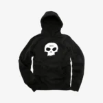 Single Skull Pullover - Black / White