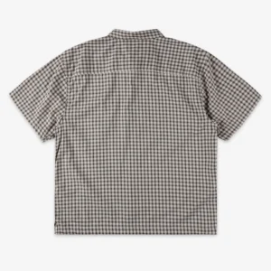 Larkspur Mini Plaid Shirt - Oatmeal Demitasse - Bild 2