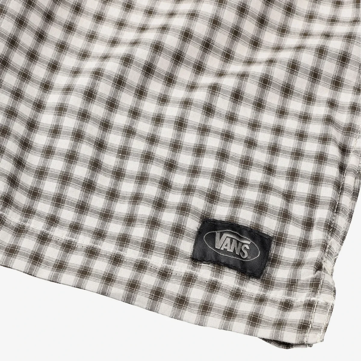 Larkspur Mini Plaid Shirt - Oatmeal Demitasse - Bild 4